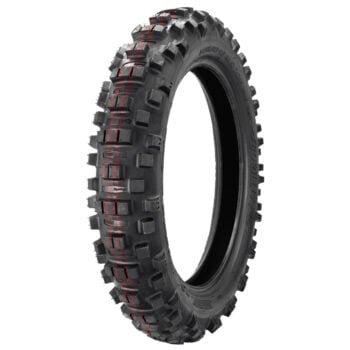 Pneu 140/80-18 Borilli 7 Days EXTREME SS Enduro Faixa Vermelha Moto (Traseiro)